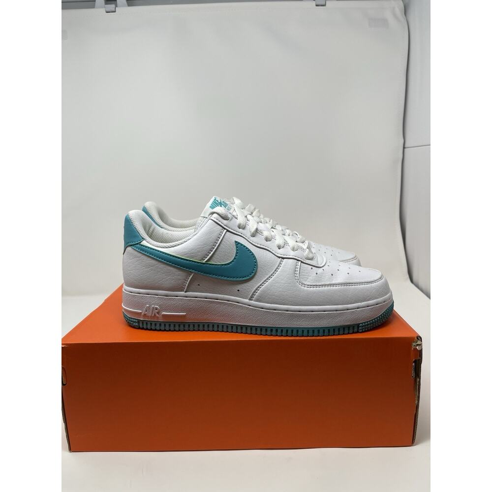 Nike‎ Air Force Women's 8.5 1, 07 NN Cactus-White-Volt DV3808 107 Retail $150 - Picture 6 of 10